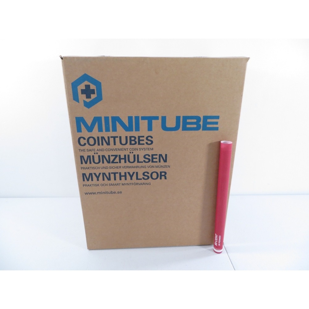 Scan Tube Mini Tube Coin Tubes Wrappers For Scan Coin Counter Penny 2000 Tubes